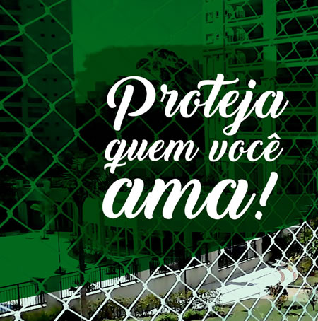 Instale Redes de proteção
